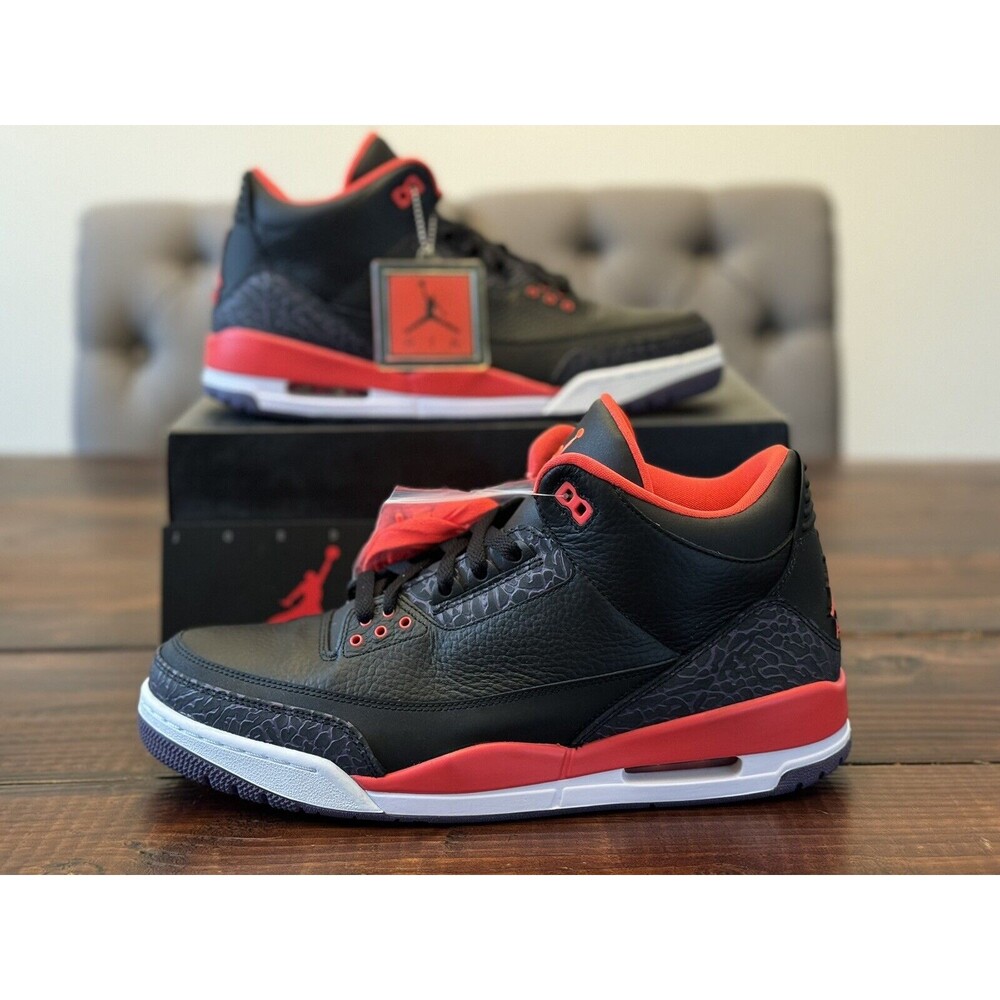 Air Jordan 3 Retro Crimson Shoes